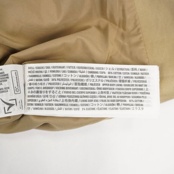 Abercrombie & Fitch Lightweight Barn Jacket in Light Brown Size XXL NWT - Picture 5 of 9